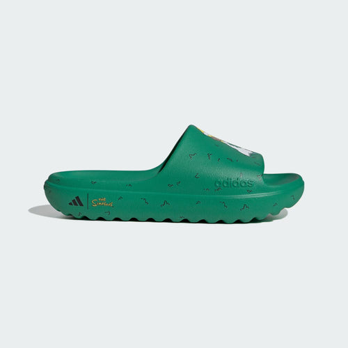 Adidas Adilette Lumia Slides The Simpsons Court Green
