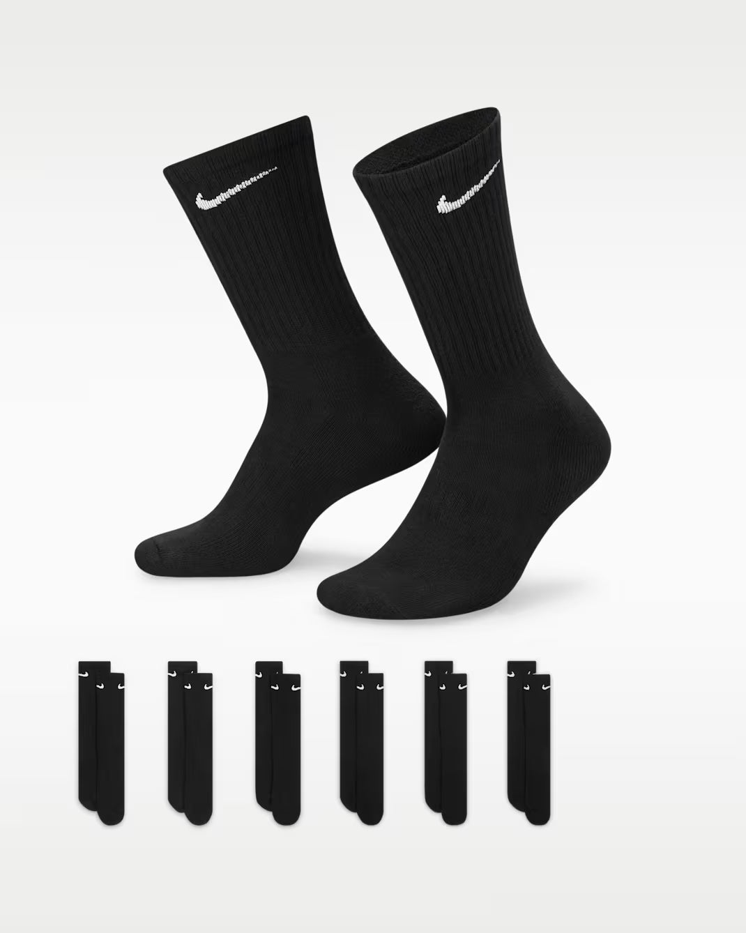 Nike Medias Everyday Cushioned (6 Unidades)