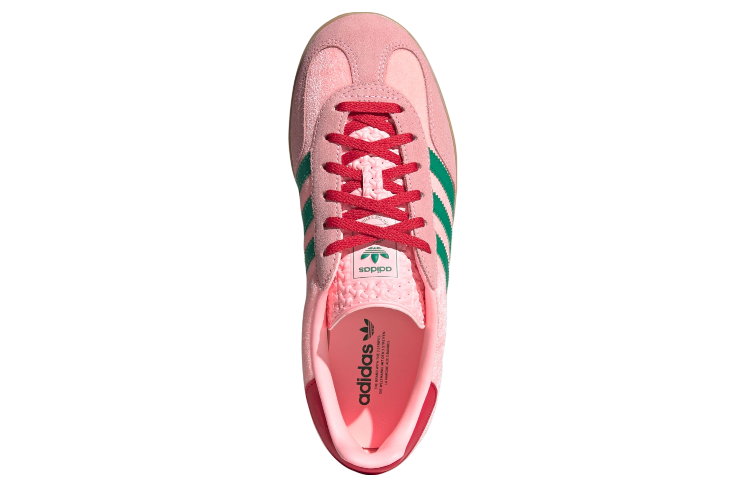 Gazelle Indoor Court Green / Glow Pink