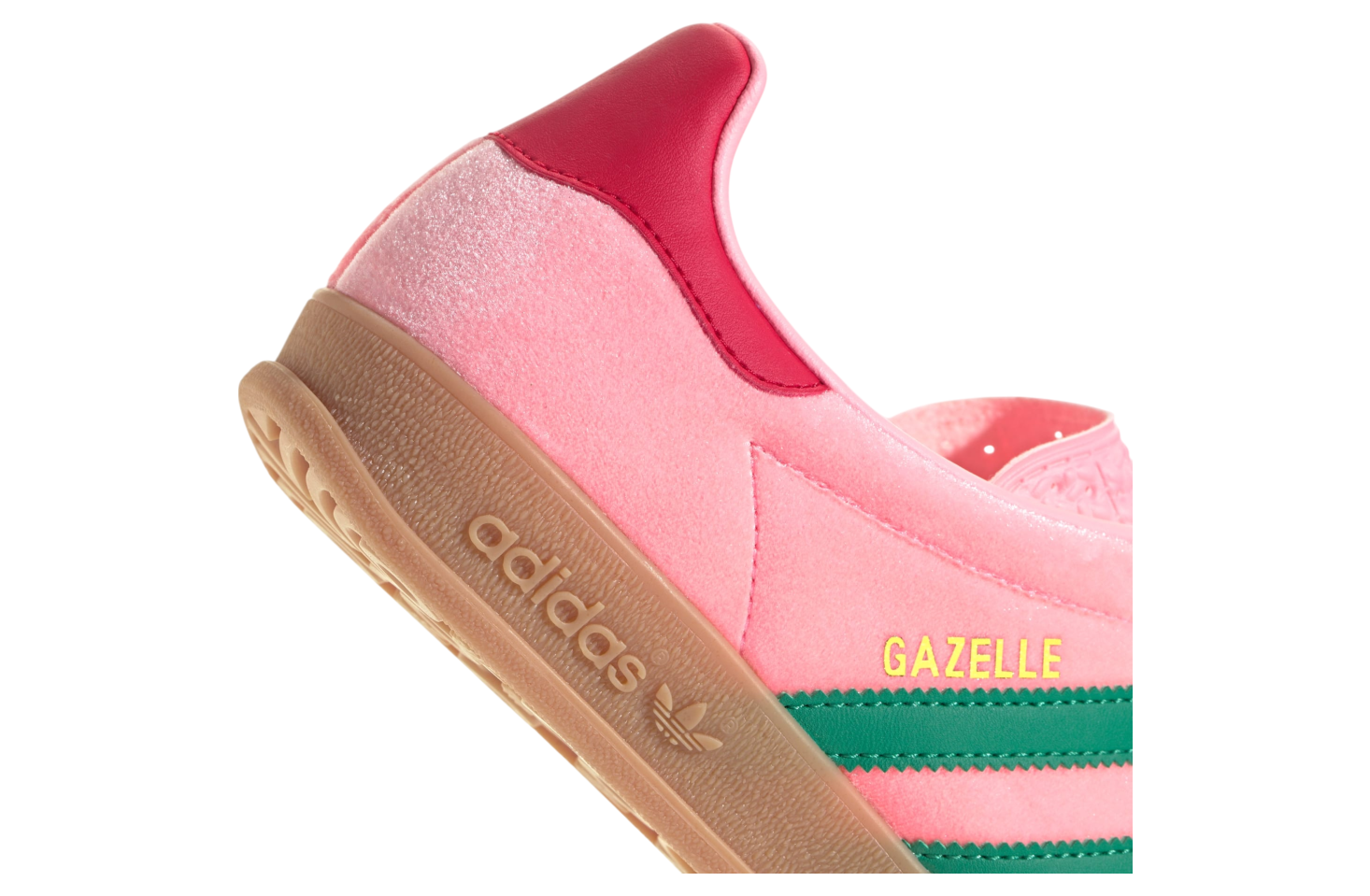 Gazelle Indoor Court Green / Glow Pink